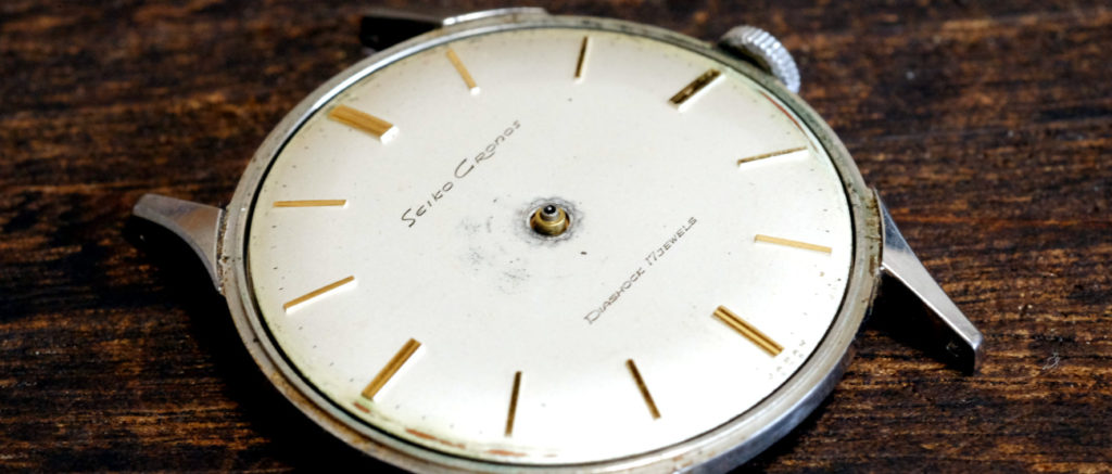 亀戸の標準機SEIKOクロノスの分解│めんてや for Watch
