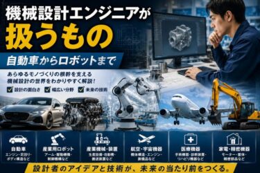 それで、何が作れるの？機械設計エンジニア