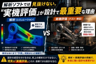 やっぱり、いつでも実機評価が最重要