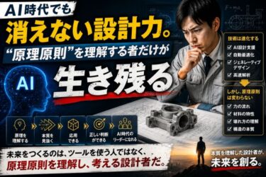 やはり、AI時代でも消えない設計力がほしい