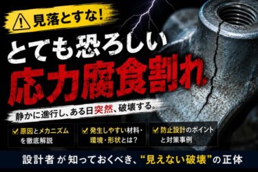 見落とすな！とても恐ろしい応力腐食割れ