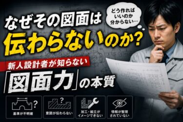 そう、なぜその図面は伝わらないのか？