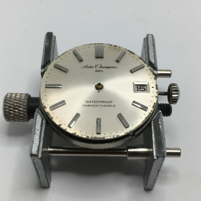 SEIKO cal.7622C チャンピオン860のメンテ│めんてや for Watch
