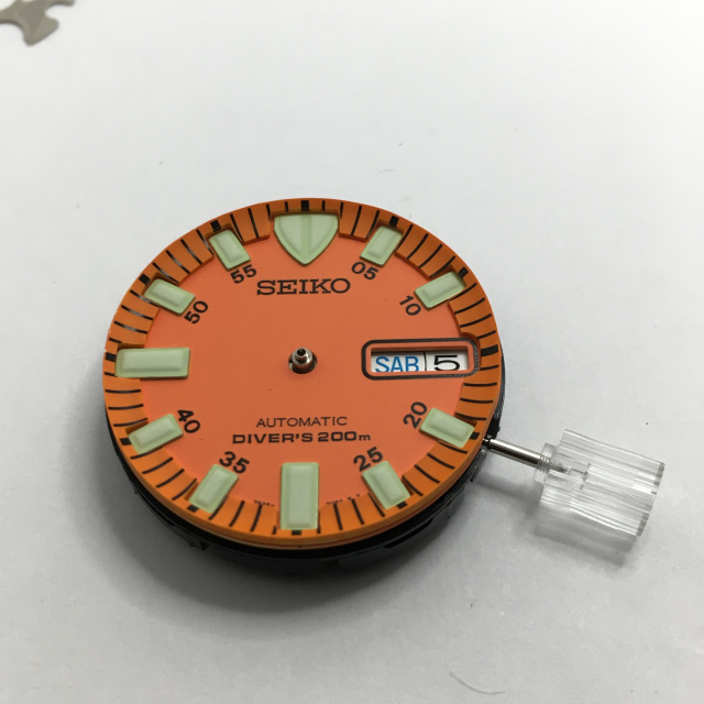 MOD モンスターケース　巻芯7s26 SEIKOモンスター 壊れたらムーブメント換装│めんてや for Watch