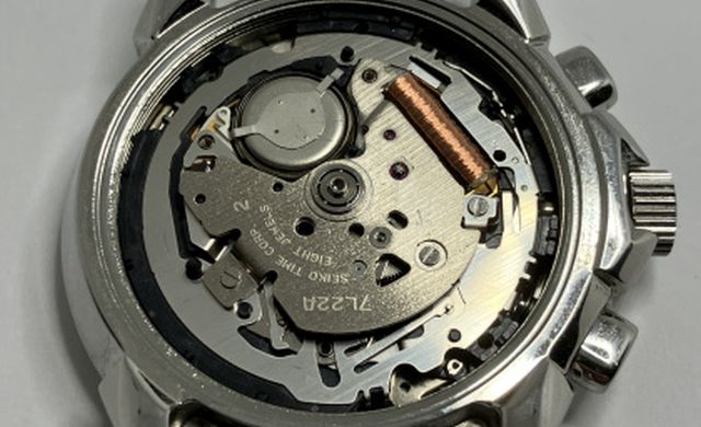 7L22 SEIKOキネティック キャパシタ交換│めんてや for Watch