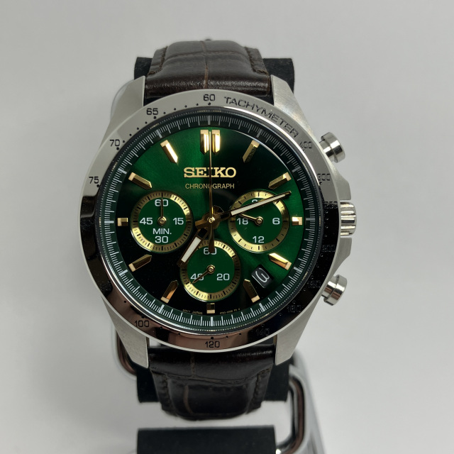 あ、なんかこれいいじゃん、グリーンクロノグラフ SEIKO SBTR017│めん